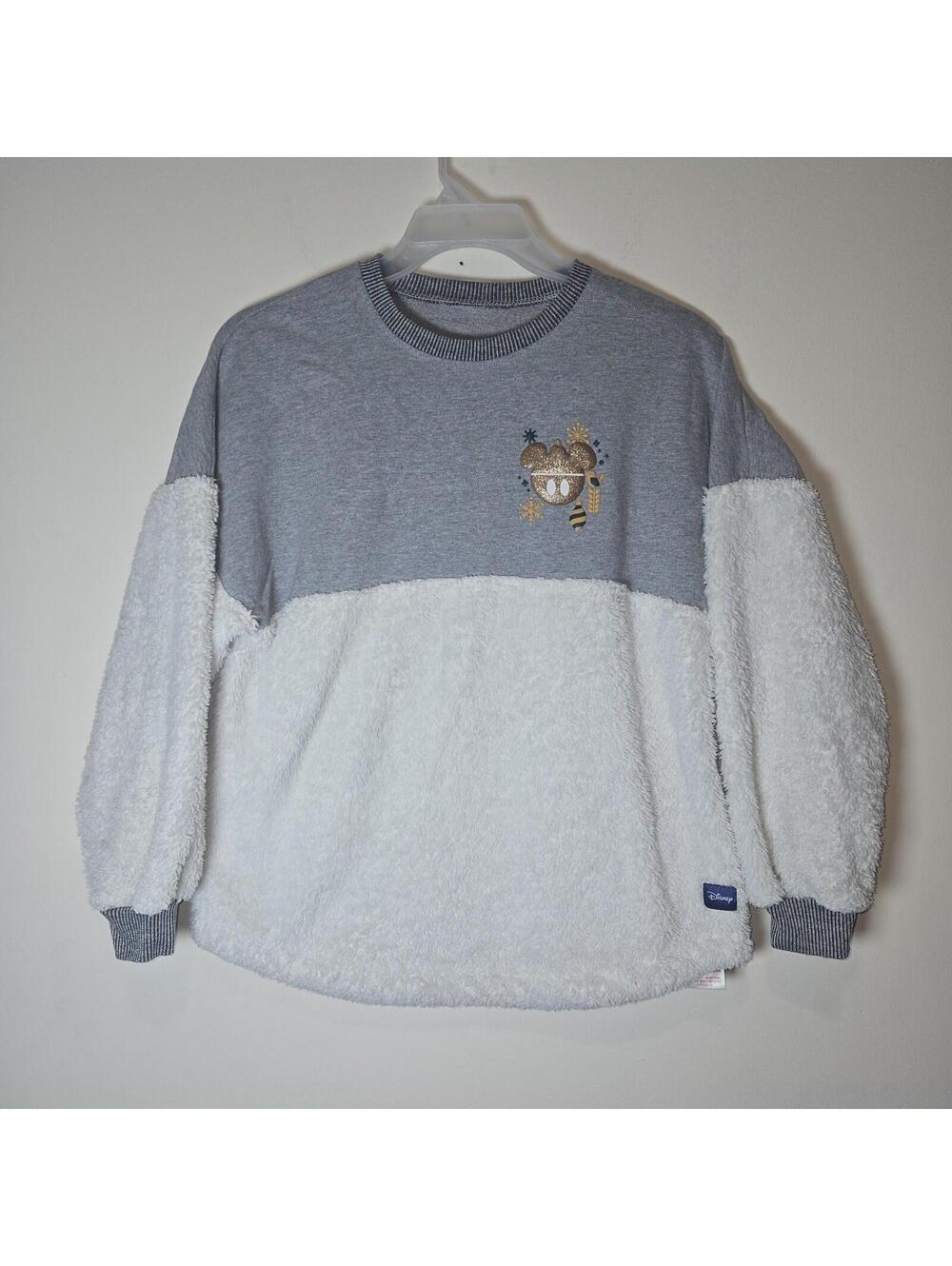 Disney Parks  Epcot Festival Of The Holidays Christmas Fleece Spirit Jersey XS